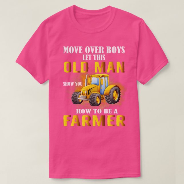 Camiseta Sobre Rapazes Este Velho Mostra-Te Como Ser Mais F (Frente do Design)