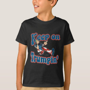 Camiseta Sobre Trumpin Trump Para O Presidente 2024
