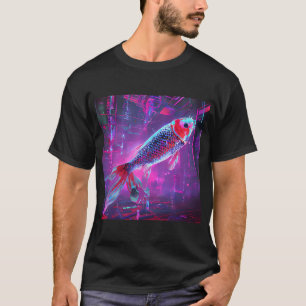 Camiseta Sobrecarga de Corrente de Neon