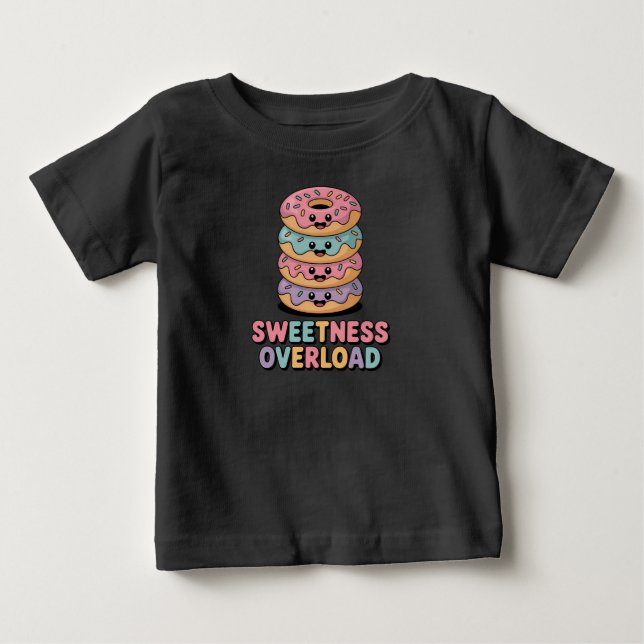 Camiseta Sobrecarga de Doçura | Donut (Frente)