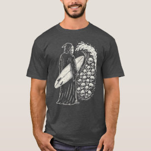 Camiseta Sobrecarga de Morte Caveira Escura