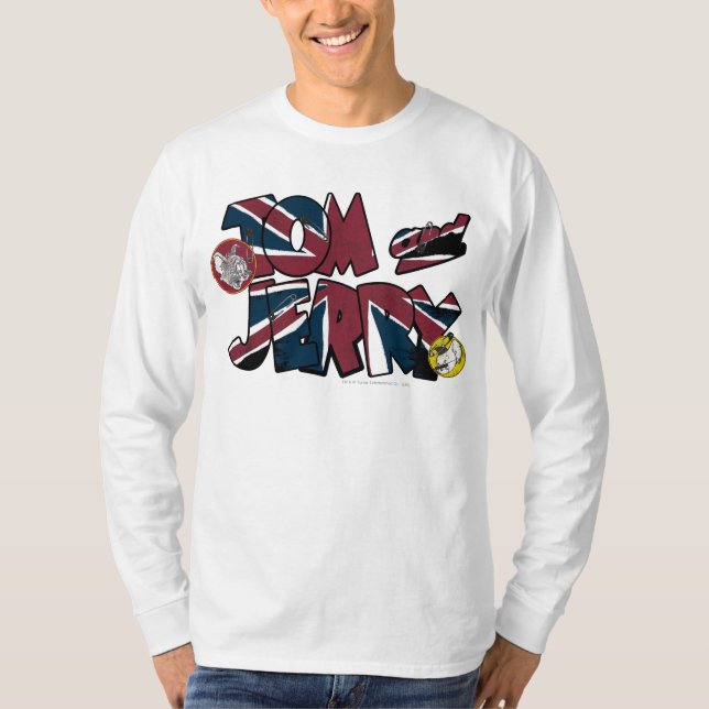 Camiseta Sobrecarga de Tom e Jerry UK 2 (Frente)