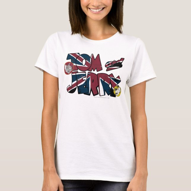 Camiseta Sobrecarga de Tom e Jerry UK 2 (Frente)