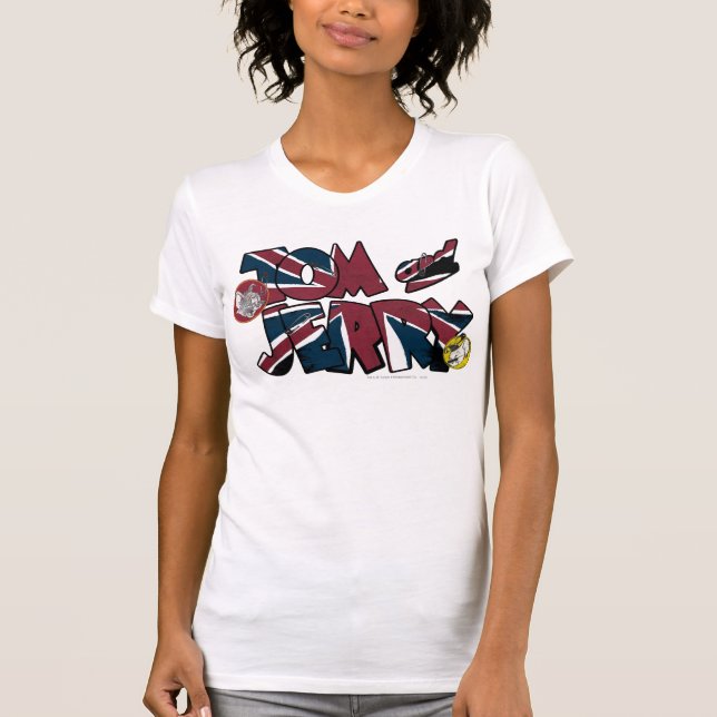 Camiseta Sobrecarga de Tom e Jerry UK 2 (Frente)