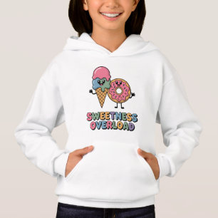 Camiseta Sobrecarga doce ROSQUINHAS e SORVETES