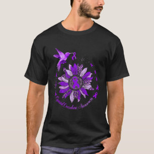 Camiseta Sobredosagem Opióide de Girassol-do-Sol, púrpura d