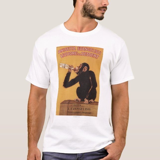 Camiseta Sobremesa de Anisetta Evangelisti Liquore a (Frente)