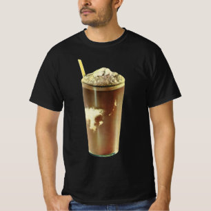 Camiseta Sobremesa Vintage, Milkshake de Chocolate e Creme 