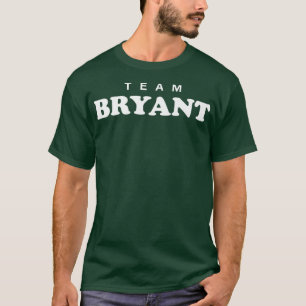 Camiseta Sobrenome Bryant Sobrenome Bride e Gr