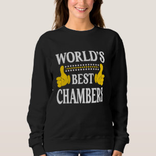 Camiseta Sobrenome da Família Chambers Surname Team World's