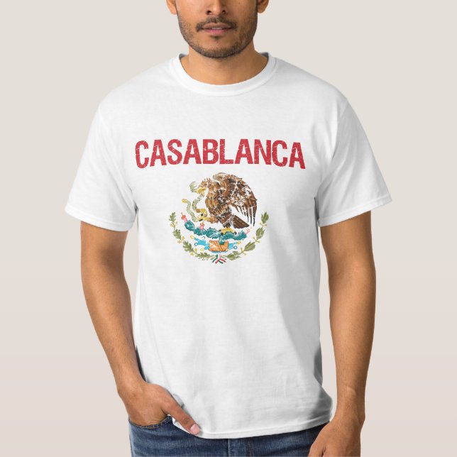 Camiseta Sobrenome de Casablanca (Frente)