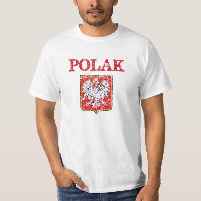 Camiseta Sobrenome de Polak (Frente)