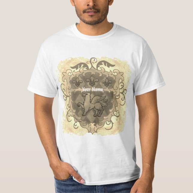 Camiseta Sobrenome Escudo Griffon (Frente)