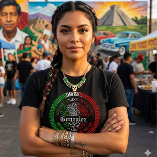 Camiseta sobrenome Gonzalez