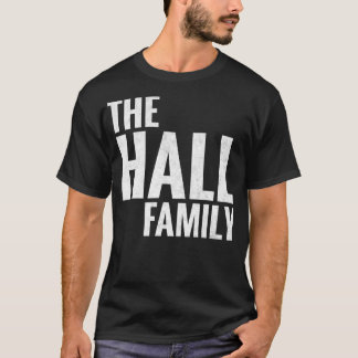 Camiseta Sobrenome Hall Family Hall Surname Hall