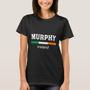 Camiseta Sobrenome Irlandês Murphy Dia de São Patrício Irla