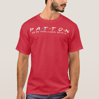 Camiseta Sobrenome Patton, Apelido Patton da Família Patton