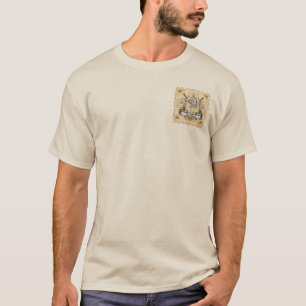 Camiseta Sobrenome Sepia Knight Shield