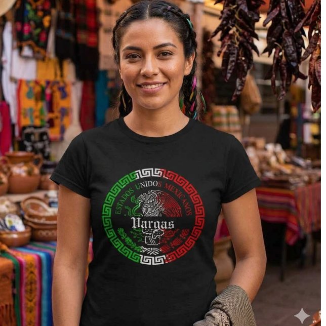 Camiseta sobrenome Vargas (Vargas Last Name T-shirt
)