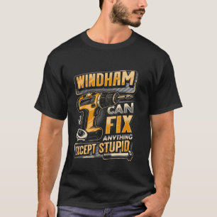Camiseta Sobrenome Windham Pode Consertar Qualquer Coisa Ex