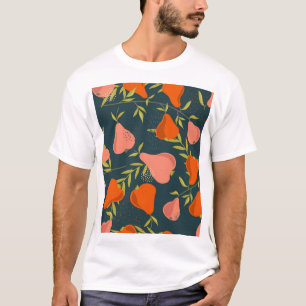 Camiseta Sobreposição das peras: Papel de parede colorido