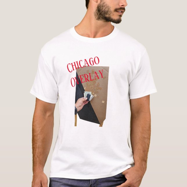 Camiseta Sobreposição de Chicago USPSA (Frente)