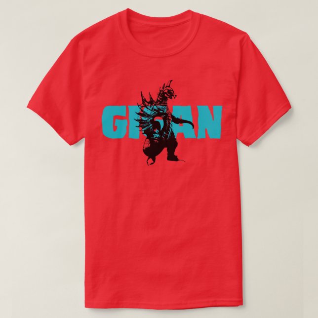 CAMISETA SOBREPOSIÇÃO DE NOME GIGAN (Frente do Design)