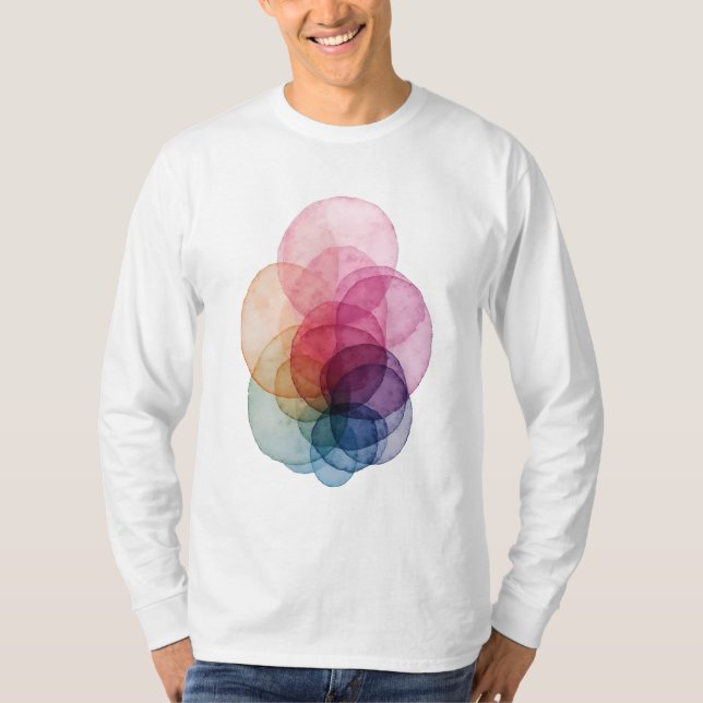 Camiseta Sobreposição Vívida V01 (Frente)