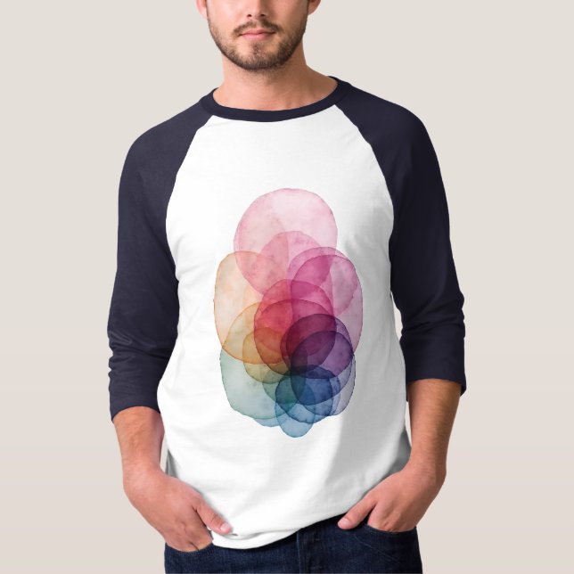 Camiseta Sobreposição Vívida V01 (Frente)
