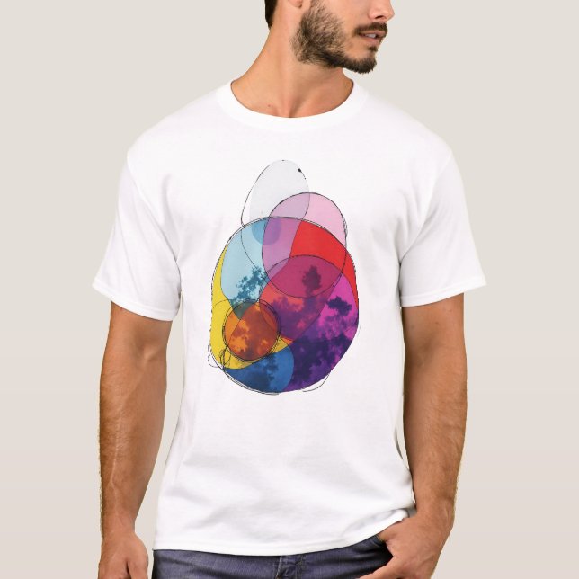 Camiseta Sobreposição Vívida V02 (Frente)