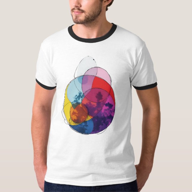 Camiseta Sobreposição Vívida V03 (Frente)
