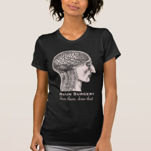 Camiseta Sobrevivência à Cirurgia Cerebral Engrenagem Médic