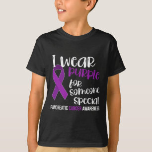 Camiseta Sobrevivência à Consciência do câncer de pâncreas
