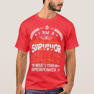 Camiseta Sobrevivência Com Esclerose Múltipla Qual O Seu S