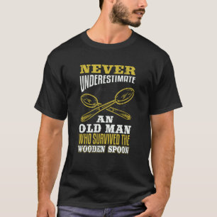 Camiseta Sobrevivência da Coluna de Madeira retrorativa 7