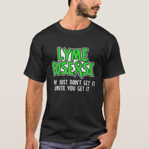 Camiseta Sobrevivência da doença de Lyme Sensibilização Inp