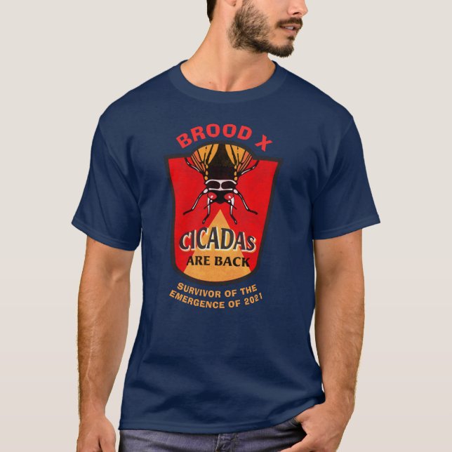 Camiseta Sobrevivência da Emergência de Cicada (Frente)