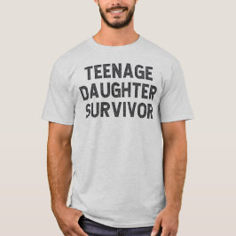 Camiseta Sobrevivência da Filha da adolescência