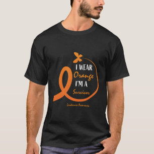 Camiseta Sobrevivência da Leucemia Presente Mulheres Homens