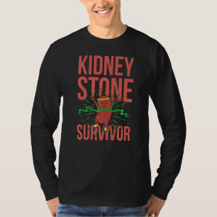 Camiseta Sobrevivência Da Pedra Renal Para Um Destinatário 