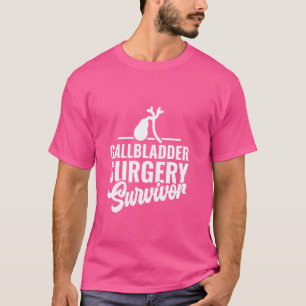 Camiseta Sobrevivência da vesícula biliar - Remoção da vesí