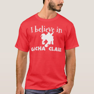 Camiseta Sobrevivência de Arca Evoluiu Eu Acredito em Gacha