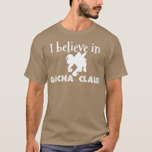 Camiseta Sobrevivência de Arca Evoluiu Eu Acredito em Gacha