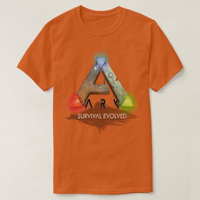 Camiseta Sobrevivência de Ark (Frente do Design)
