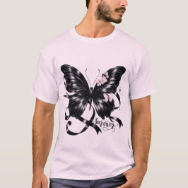 Camiseta Sobrevivência de Melanoma - Camisa-T de Awarene co