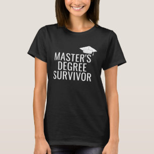 Camiseta Sobrevivência de mestrado