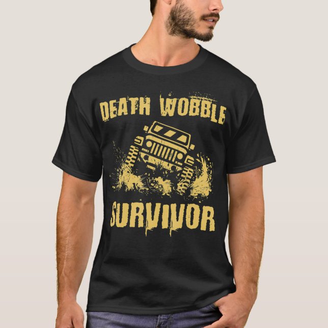 Camiseta Sobrevivência de Sobrevivência de Morte Descoberta (Frente)