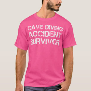 Camiseta Sobrevivência do Acidente de Mergulho nas Cavernas