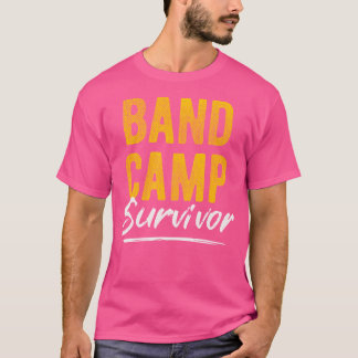 Camiseta Sobrevivência do Campo de Banda Marching