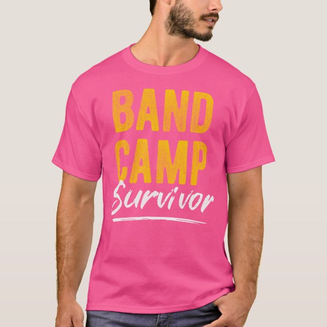 Camiseta Sobrevivência do Campo de Banda Marching (Frente)